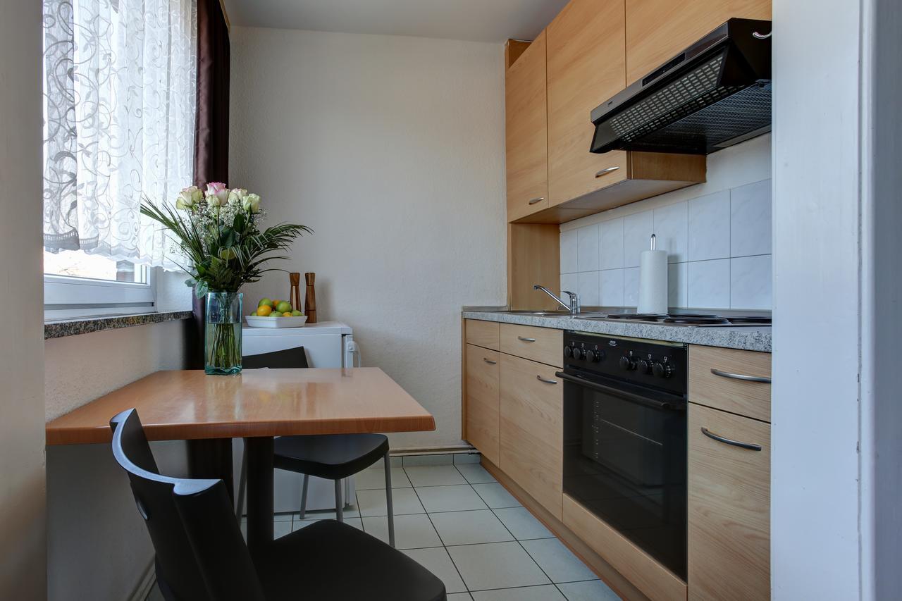 Boardinghouse Mundsburg Aparthotel Hamburg Bagian luar foto