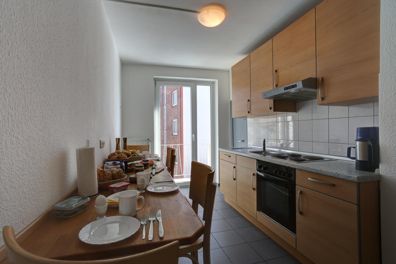 Boardinghouse Mundsburg Aparthotel Hamburg Bagian luar foto